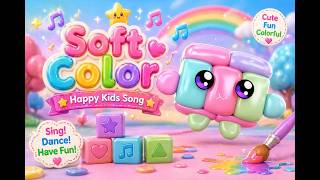 Soft Color 🎵 Happy Kids Song 💖🎨 screenshot 3
