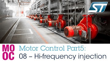 Motor Control Part5 - 8 High frequency injection
