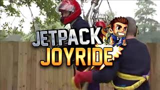 Jetpack accident but with the Jetpack Joyride theme