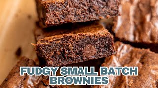Celebrity Small Batch Fudgy Brownies Recipe (Perfect for 1-2 People!) Profile