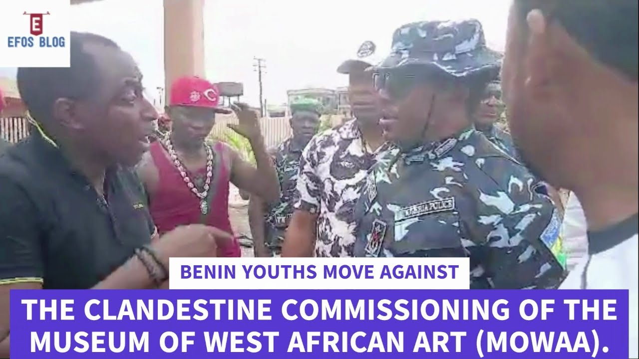 Молодежь Бенина выступает против тайного строительства Музея западноафриканского искусства (MOWAA).
