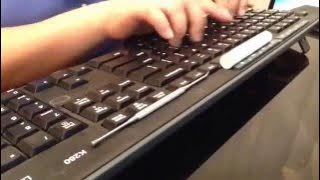 ASMR TYPING - NO TALKING - TYPING, MOUSE CLICK NOISES
