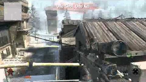 Black ops: Across the map no scope