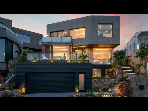 Video: Casa creativă și durabilă modernă din Santa Monica: reședința King