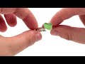 Green SG hammered Heart Ring Size 9
