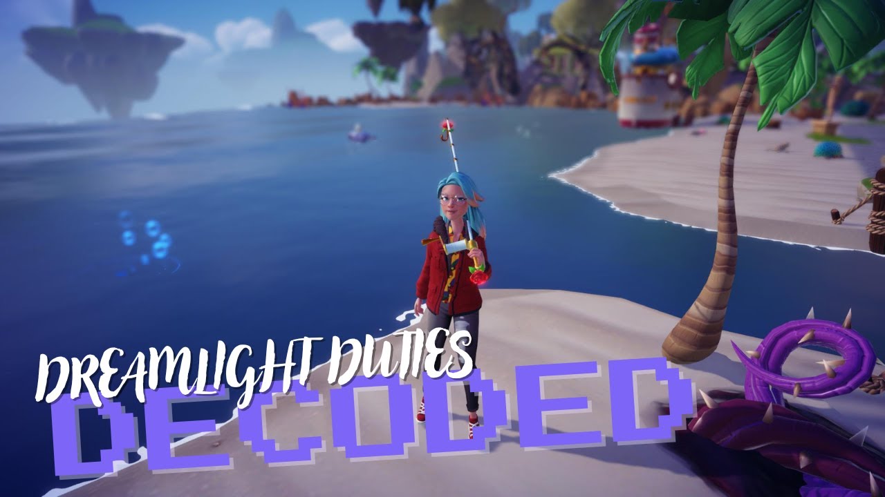 Catch Fish somewhere Dazzling' ✨Dreamlight Duties Decoded - YouTube