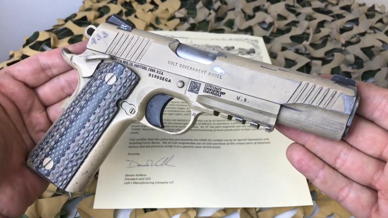 Colt Military USMC 1911? - YouTube