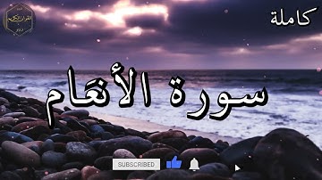 سورة الأنعام كاملة المصحف المرتل من الحرم المكي الشريف للشيخ ياسر الدوسري 😌🎧 بأروع النبرات وأجملها