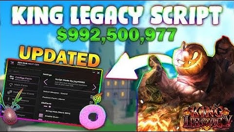 *NEW* King Legacy Script (PASTEBIN 2025) (AUTOFARM, FRUITS, KILLAURA, AUTO RAID, SKILLS)