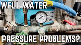 How to Troubleshoot Water Pressure Issues on a Well Water System | DIY Step-by-Step Guide