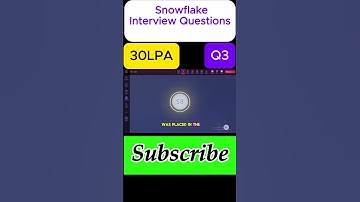 Snowflake Interview Questions and Answers | Data Engineer | Athena | Glue | SQL | Q2