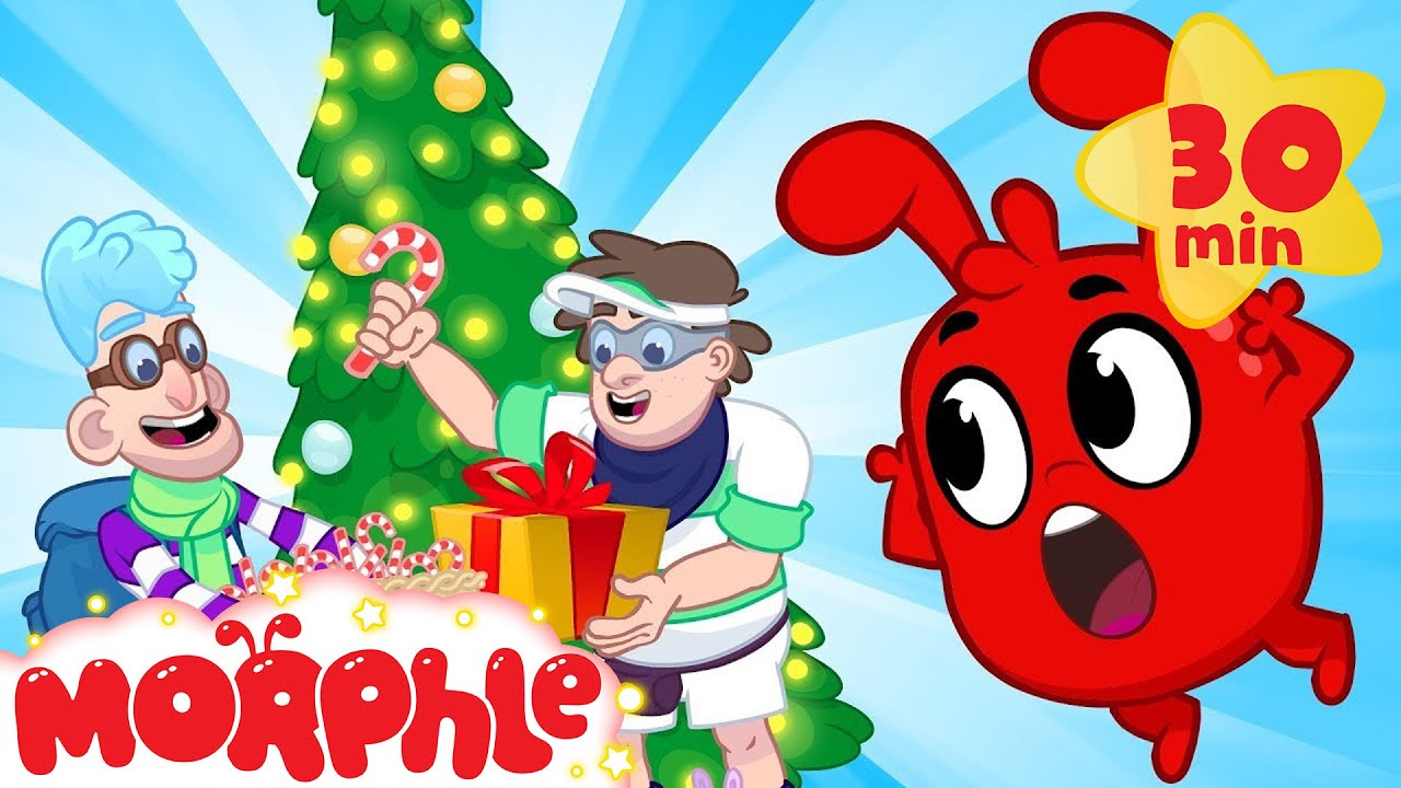 The Good Christmas Bandits! My Magic Pet Morphle | Cartoons For Kids | Morphle TV
