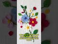 Flores Bordadas a Mano DIY | Tutorial Rápido