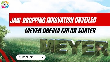 Unveiling the Dream Model Color Sorter by Meyer at North India Compressors!