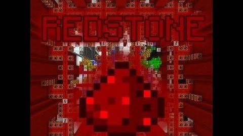 How to make a redstone lava Trap!