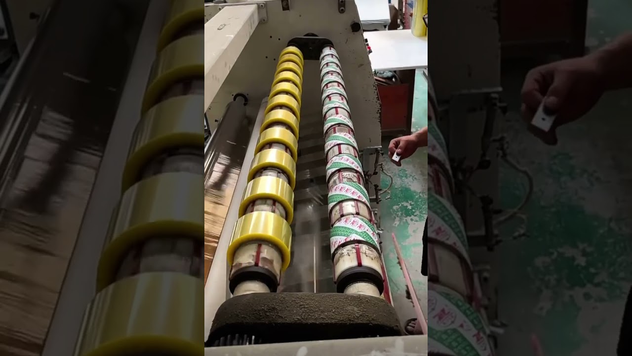 Материалы для универсальной ленты: процесс производства прозрачной упаковочной ленты🤗