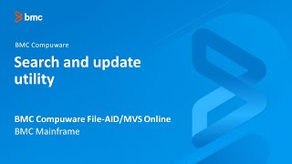 BMC Compuware File-AID/MVS Online - Search and update utility