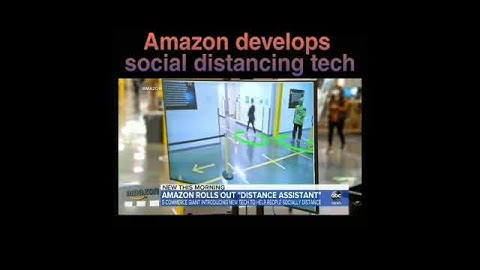 Amazon AI Social Distancing  | Computer Vision technology| Deep learning