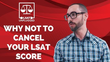 Why you should NEVER immediately cancel your LSAT score