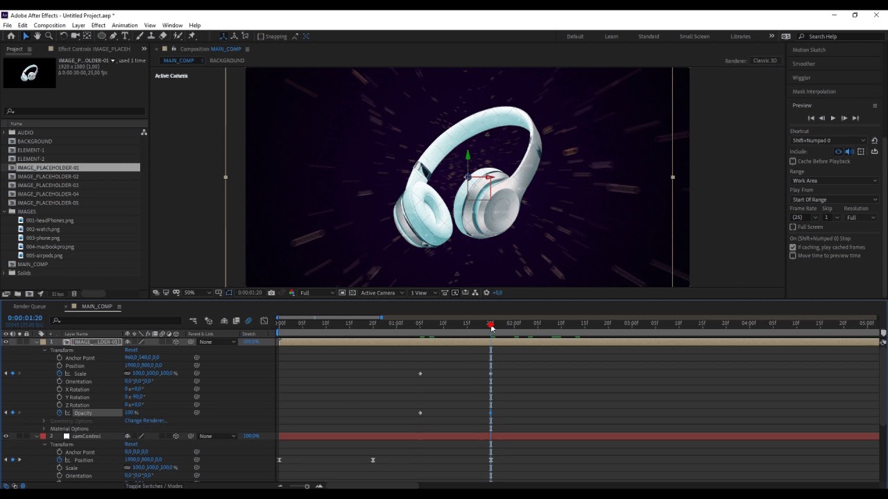 Product Promo - After Effects Tutorial - YouTube