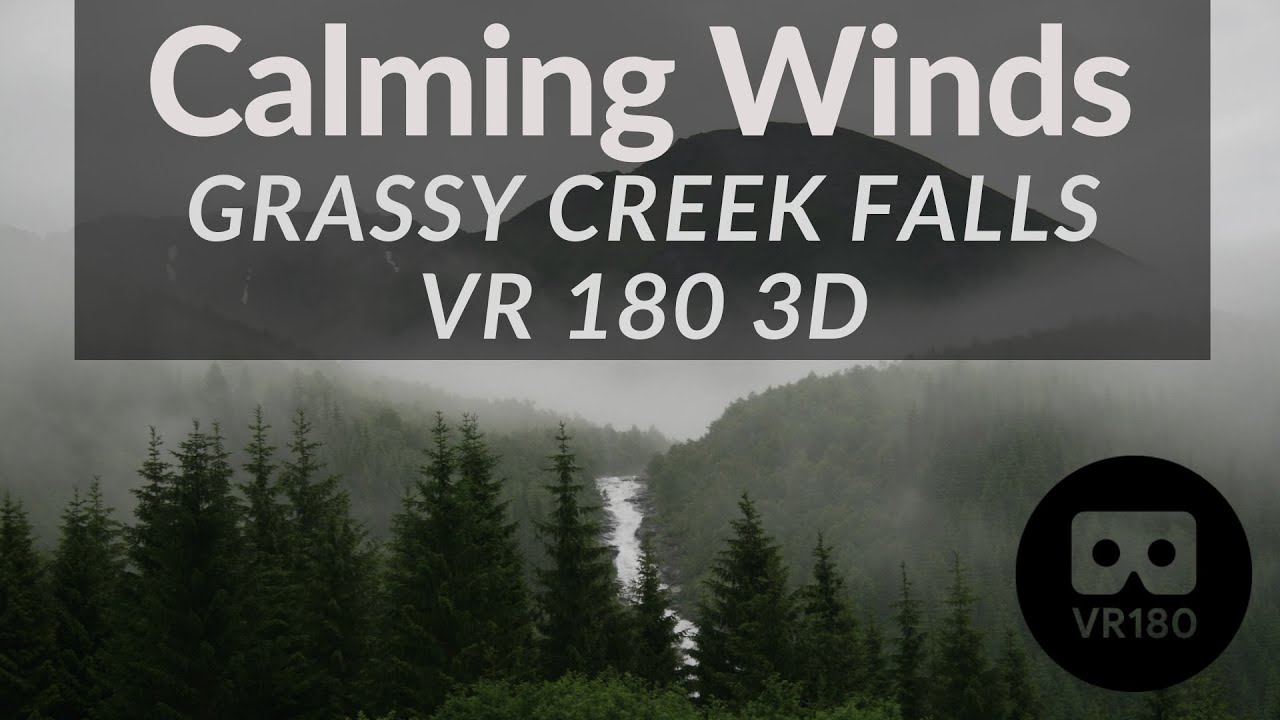 Grassy Creek Falls, NC Hiking VR180 3D