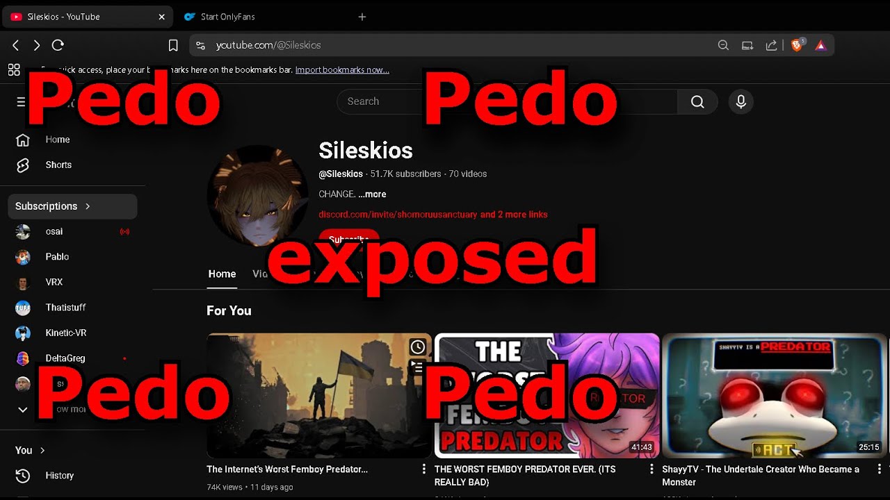 Vrchat Pedo Catcher Sileskios Exposed Full Video | VRChat Controversy