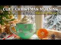 Cozy Christmas Morning Jazz Ambience🎄/ Warm Bossa Nova Piano & Smooth Jazz for Relax & Productivity