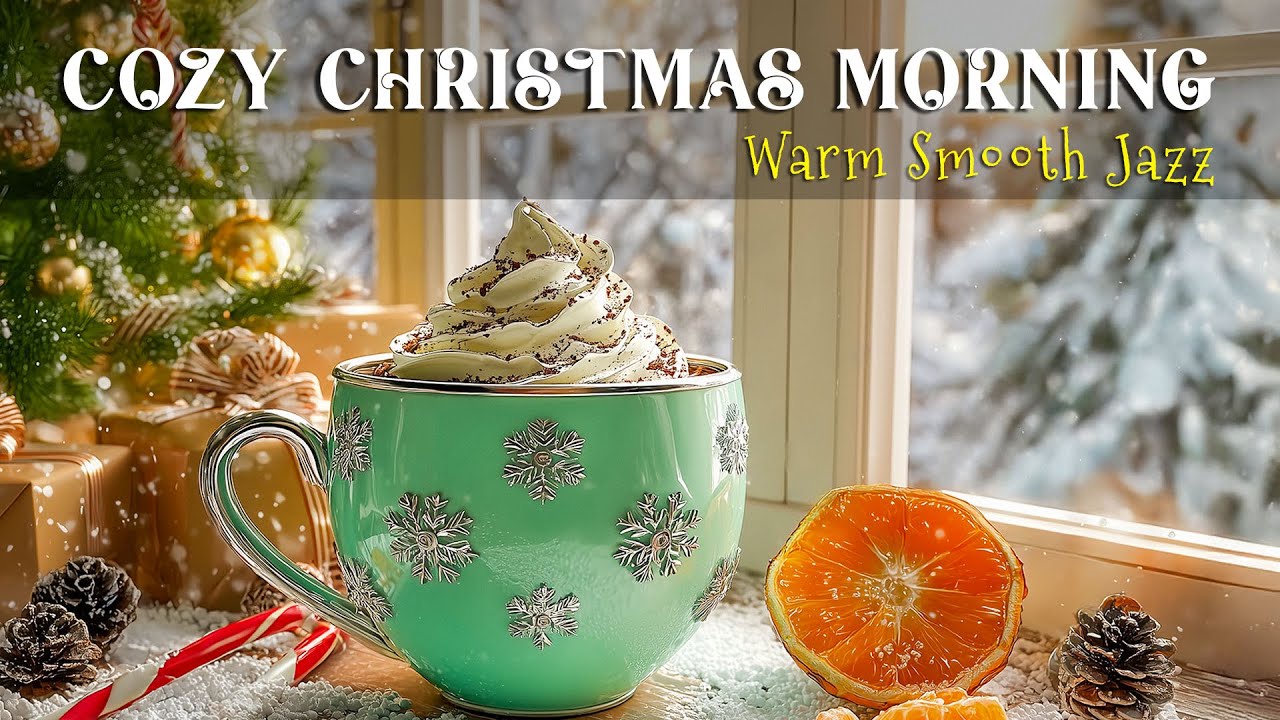 Cozy Christmas Morning Jazz Ambience🎄/ Warm Bossa Nova Piano & Smooth Jazz for Relax & Productivity