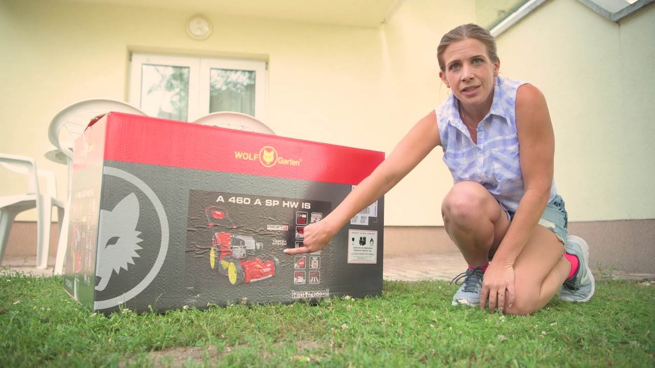 WOLF-Garten A 460 A SP HW IS önjáró, önindítós fűnyíró | eMaki Webáruház Vlog E02