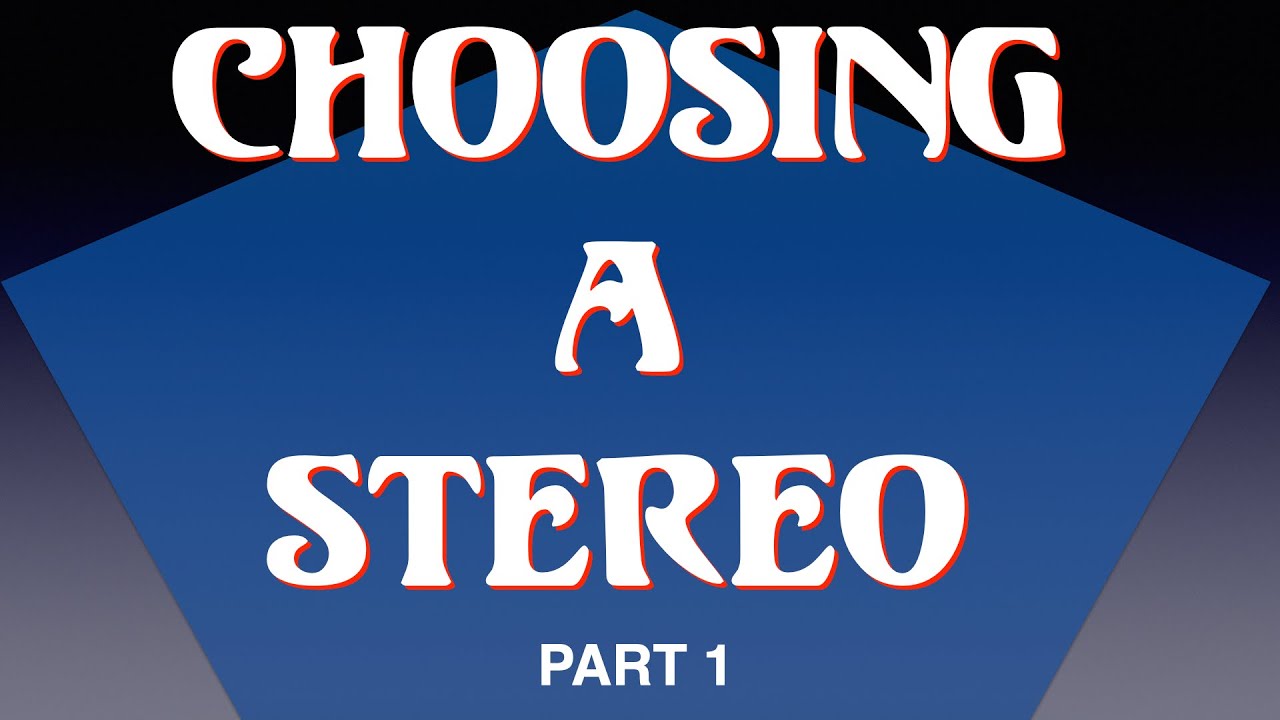 Выбор стереосистемы №1