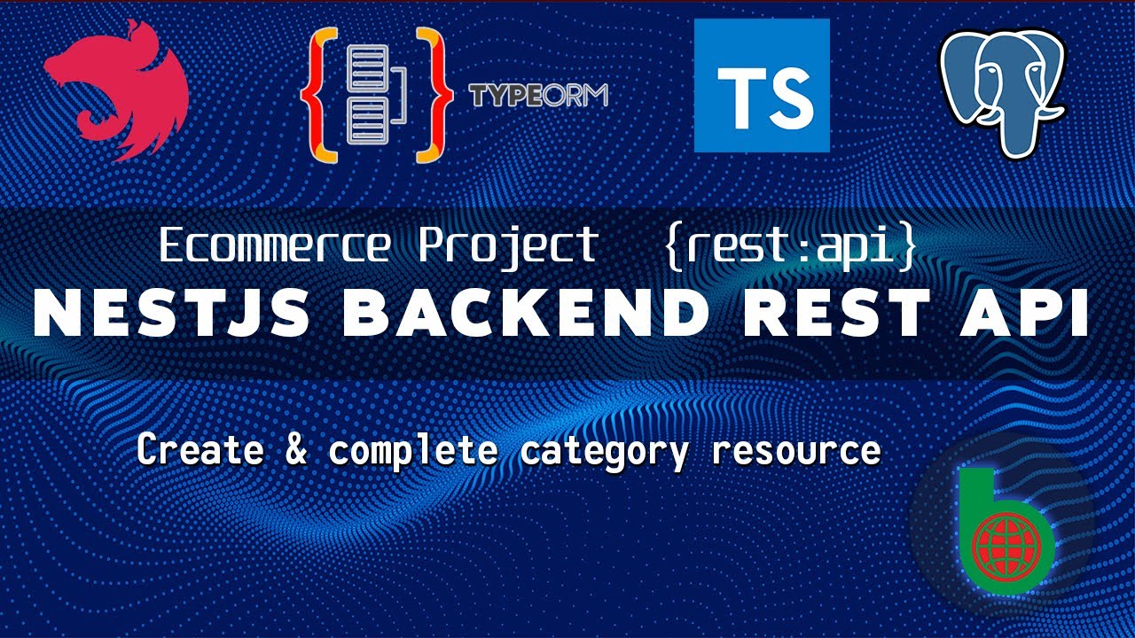 Nestjs backend rest api - Ecommerce project. Complete category resource ...