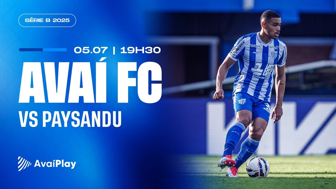AVAÍ PLAY | AVAÍ x Paysandu | BRASILEIRO Série B - YouTube