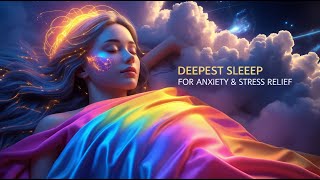 432Hz + 528Hz + 741Hz | Deep Sleep Music: 24/7 Insomnia Relief & Anxiety Calm