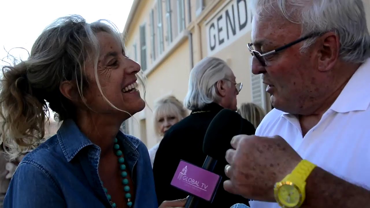 Johnny Hallyday à Saint-Tropez