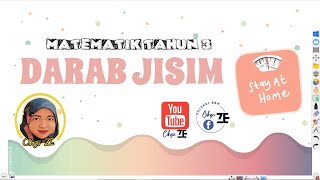 MATEMATIK TAHUN 3 : Darab Jisim
