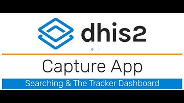 Capture (2/7): Searching for a TEI & the Tracker Dashboard