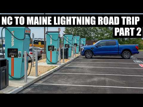Almost Stranded By My Truck! - North Carolina To Maine In F150 Lightning - Part 2