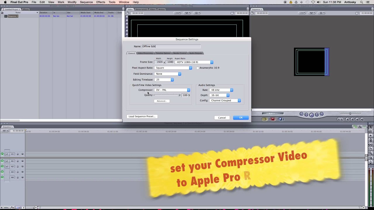 final cut pro 7 tutorials free