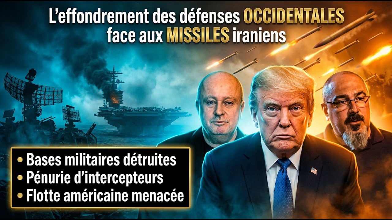 Sylvain FERREIRA : l’IRAN ÉPUISE les stocks de MUNITIONS des ÉTATS-UNIS | GPTV