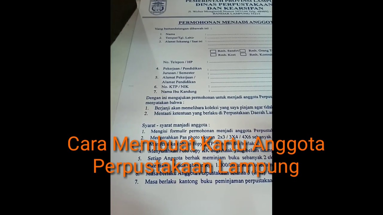 Perpustakaan Lampung Ramah Anak Syarat dan Cara Menjadi 