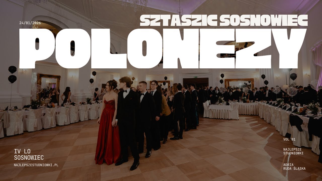 STUDNIÓWKA 2026 - STASZIC SOSNOWIEC [Najlepsze Studniówki] POLONEZY