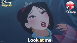 DISNEY SING-ALONGS | Reflection -  Mulan Lyric Video | Official Disney UK