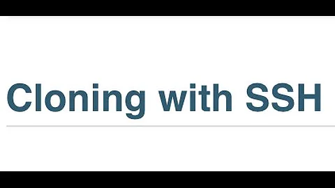 Clone a Github Repo with SSH