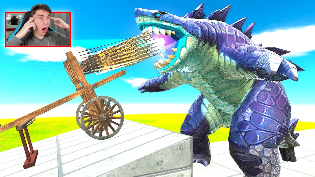 LANZACOHETES VS MONSTRUOS KAIJU - ANIMAL REVOLT BATTLE SIMULATOR