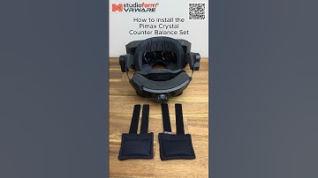 Pimax Crystal & Crystal Light Counter Balance by Studioform VR