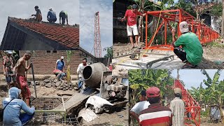 Kebersamaan Membangun Menara Speaker/toa Mushola | Dokumenter