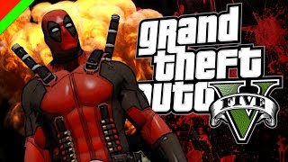 Grand Theft Auto V - Deadpool ฮีโร่พันธ์ุเกรียน (GTA V Mod,ตลก,ฮา)