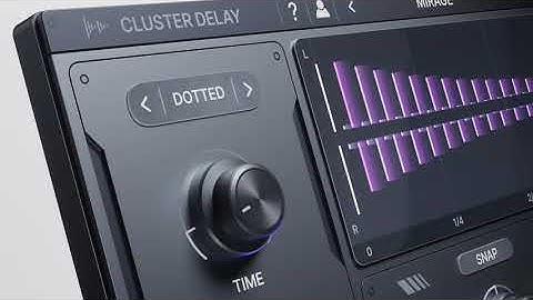 Cluster Delay by Minimal Audio