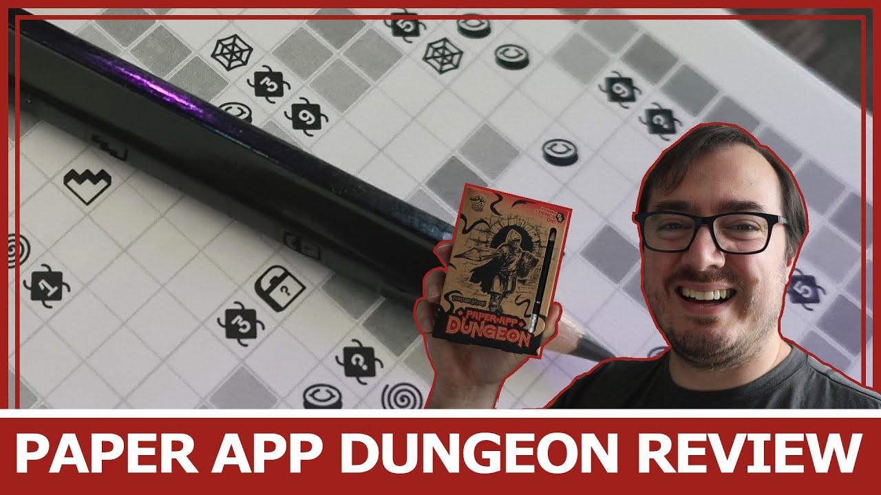 Paper App Dungeon Review Solo Dungeon Crawler YouTube