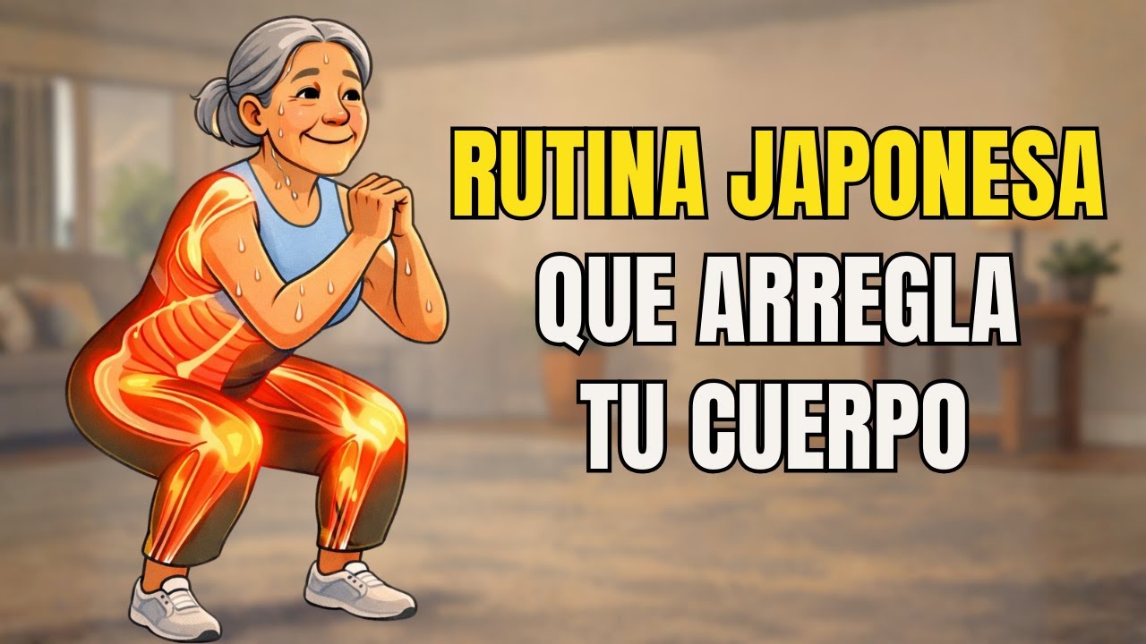 Haz esta RUTINA JAPONESA  de PIERNAS o TU CUERPO lo Lamentará